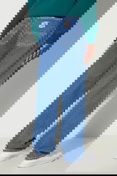 Дънки Carhartt WIP Simple Pant Loose Fit Jeans Синьо | I022947.106, 2