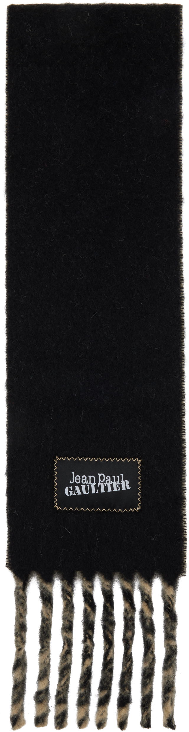 Jean Paul Gaultier Alpaca Scarf with Twisted Fringe