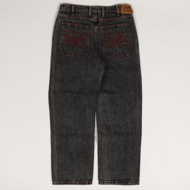 Дънки Butter Goods Acid Black Denim Pants Черно | butter-goods-breakdown-relaxed-denim-jeans-pants-acid-wash-black, 4