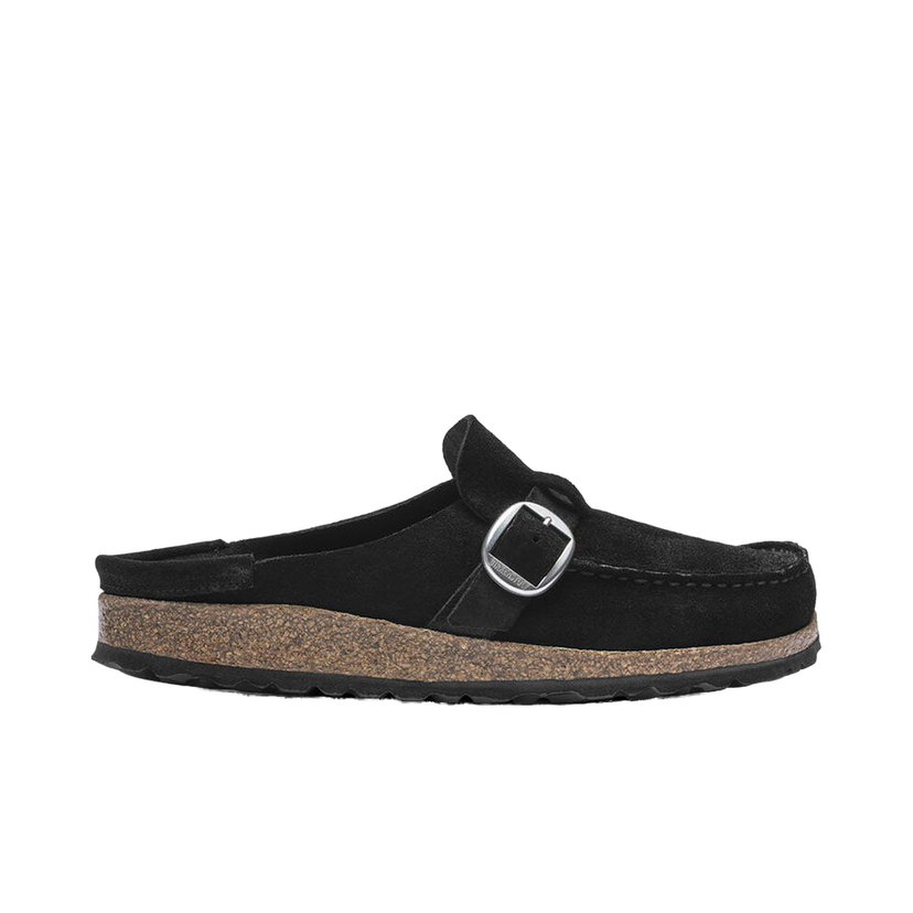 Кецове и обувки Birkenstock Buckley Suede Leather Regular Fit Черно | 1017825