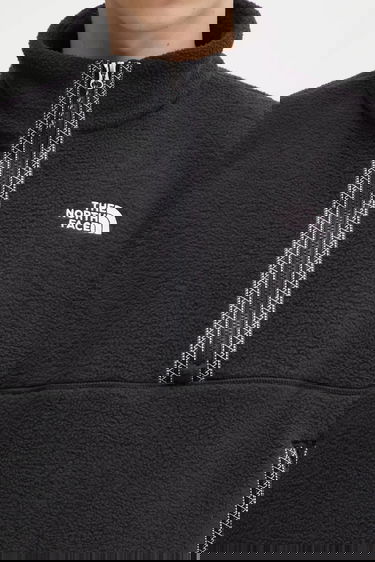 Суитчър The North Face Fleeski Quarter-Zip Sherpa Fleece Pullover Черно | NF0A88XRKX71, 3