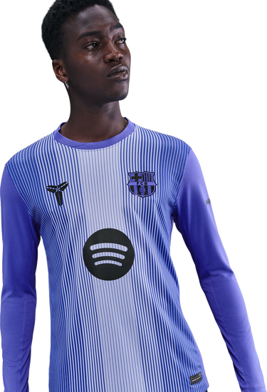 Фланелка Nike Nike x Kobe Dri-FIT FC Barcelona Stadium Away Long Sleeve Goalkeeper Jersey Лилаво | hq9290-511, 4