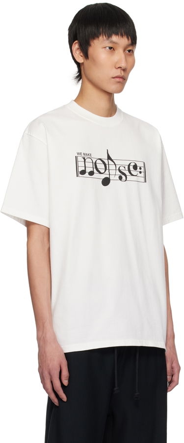 Тениска UNDERCOVER UNDERCOVER "We Make Noise" Graphic T-Shirt Бяло | UP1E4809, 1