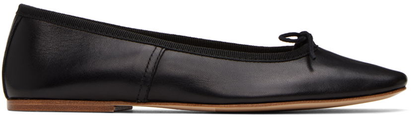 Кецове и обувки A.P.C. A.P.C. Leah Ballerina Flats Черно | PXBRI-F53250