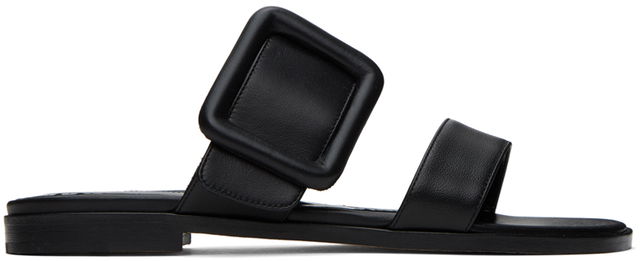 Manolo Blahnik Tituba Leather Sandals