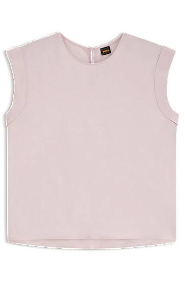 Риза BOSS Regular Fit Blouse with Keyhole Closure Розово | 50543548, 0
