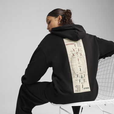 Суитчър Puma PUMA x HARRY POTTER Relaxed Fit Training Hoodie Черно | 630093_01, 3