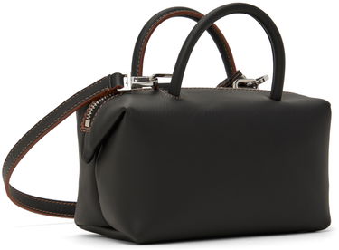 Дамска чанта Max Mara Small Leather Holdall Bag Черно | 2424516081600, 2
