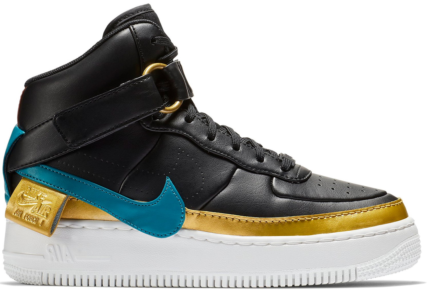 Кецове и обувки Nike Air Force 1 High Jester XX Black Blustery W Черно | AR0625-001, 0