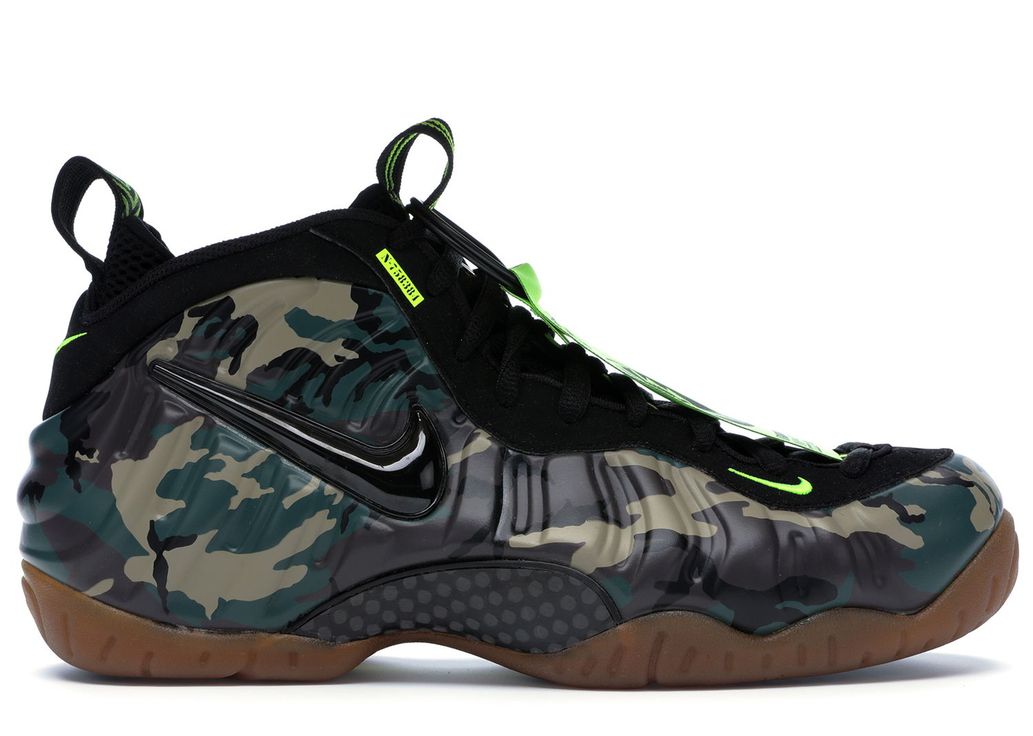 Кецове и обувки Nike Air Foamposite Pro Army Camo Зелено | 587547-300, 0