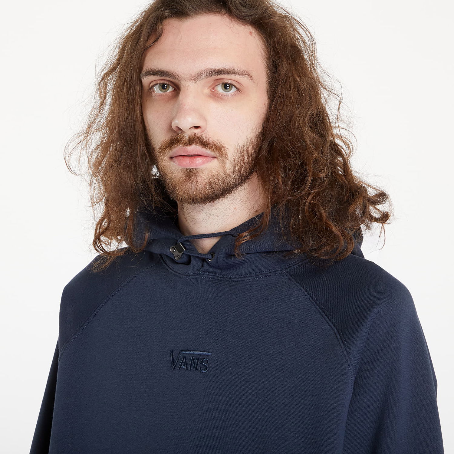 Суитчър Vans Fleece Hoodie Тъмно синьо | VN000GZ1D6Q, 0