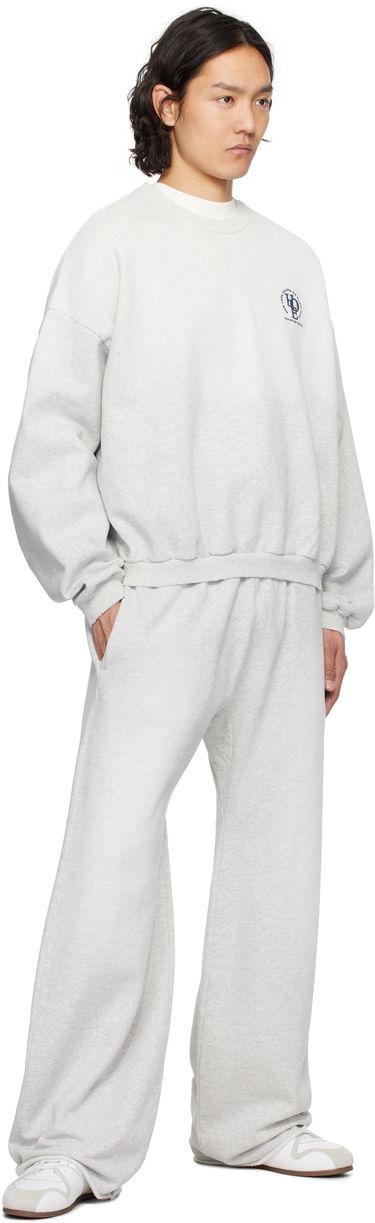 Спортни панталони Alexander Wang Alexander Wang Logo Oversized Cotton Terry Sweatpants Сиво | UCC2254117, 3
