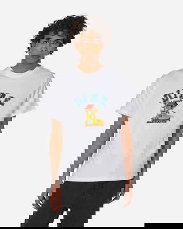 Тениска Dime House T-Shirt Бяло | DIMEHO2327 WHT, 1