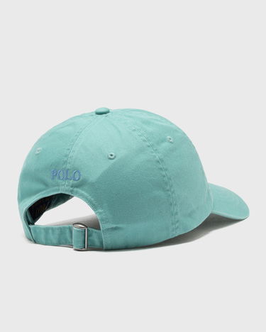 Шапка с козирка Polo by Ralph Lauren Embroidered Logo Cotton Cap Тюркоазено | 710667709142, 1