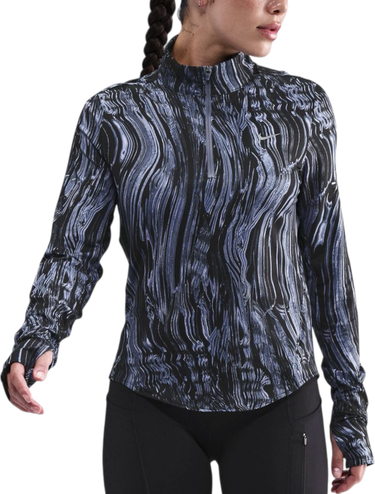 Тениска Nike Wavy Pattern Swift Quarter-Zip Running Top Многоцветен | hv8921-499, 0