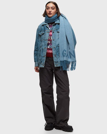Яке GANNI Oversize Denim Jacket Синьо | J1373, 1