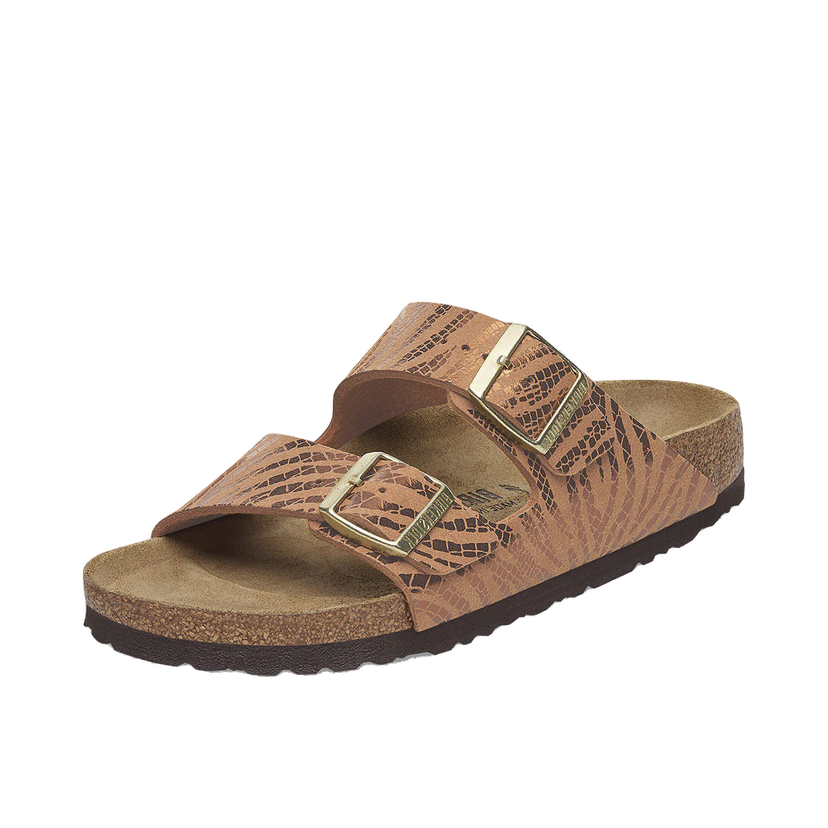 Кецове и обувки Birkenstock Arizona BS Synthetic Zebra Regular Fit Sandals Кафяво | 1029508