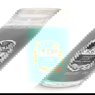 Свещи Yankee Candle après ski Collection Signature Large Jar 2 Wicks Holiday Winterfest Candle Тюркоазено | 43491, 0