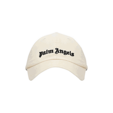 Шапка с козирка Palm Angels Classic Logo Cap Бежово | PMLB003C99FAB0010310, 0