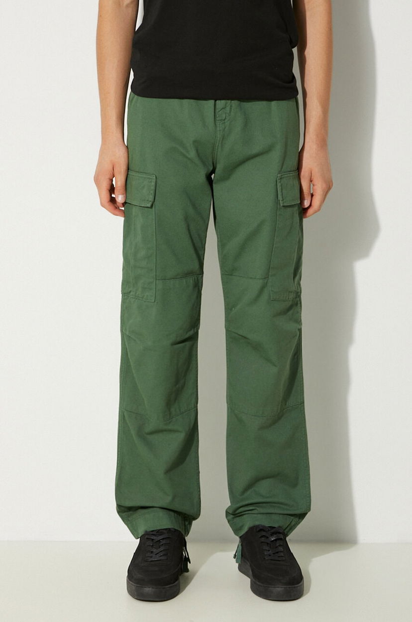 Карго панталони Carhartt WIP Regular Cargo Pant Зелено | I030475.29NGD