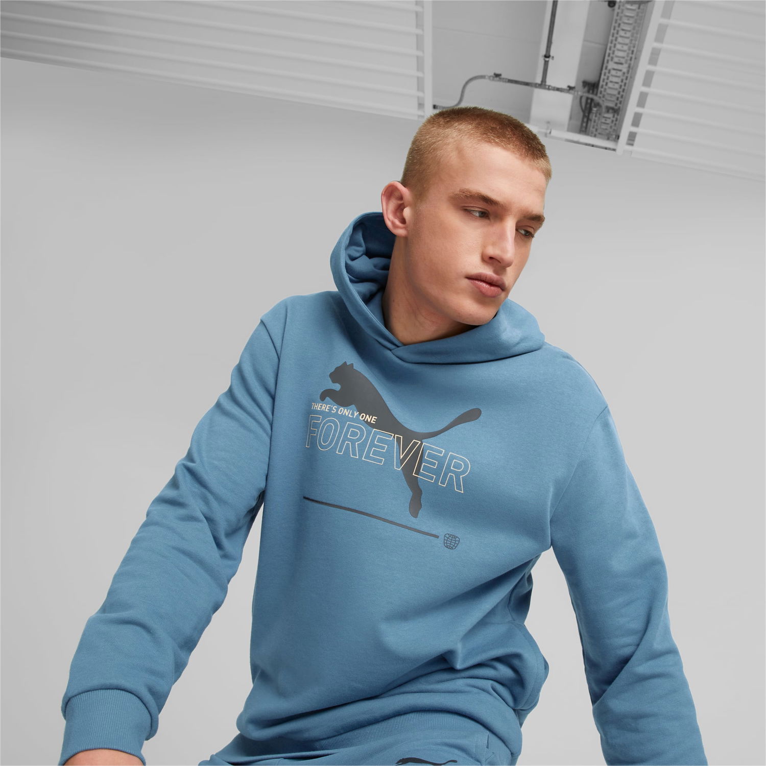 Суитчър Puma Better Essentials Hoodie Синьо | 673293_17, 1
