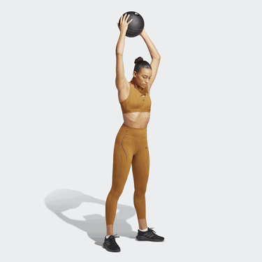 Клинове adidas Originals Tailored HIIT Luxe Training Жълто | HR5393, 2