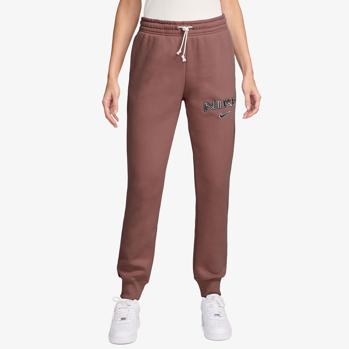 Спортни панталони Nike Nike Phoenix Fleece Pants Кафяво | HM9757-218, 1