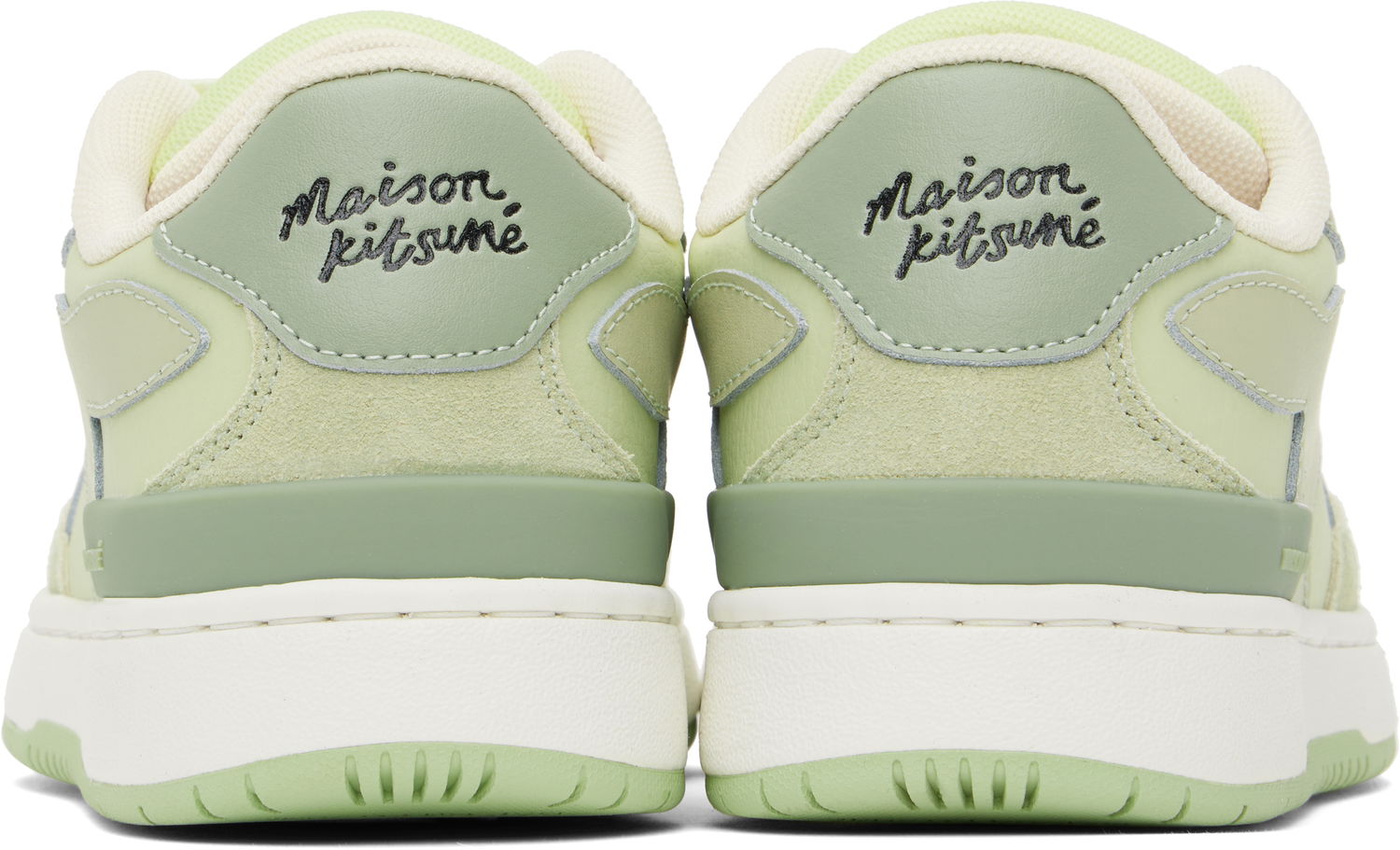 Кецове и обувки MAISON KITSUNÉ Maison Kitsuné Chiru Зелено | MW04804LR0036, 1