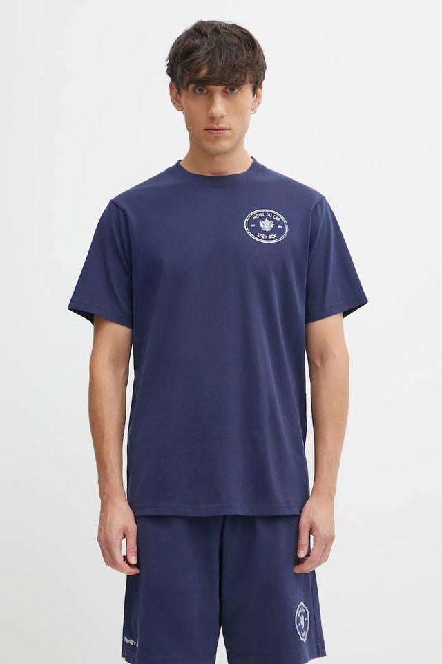 Cotton T-Shirt with Print Kennedy Crest