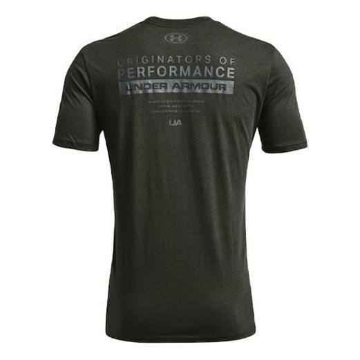 Тениска Under Armour Originators Of Performance Training Short Sleeve T-Shirt Зелено | 1352045-310