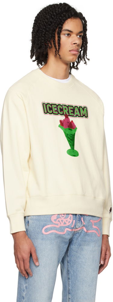 Пуловер BBC IceCream ICECREAM Sundae Sweatshirt Бежово | IC23424, 1