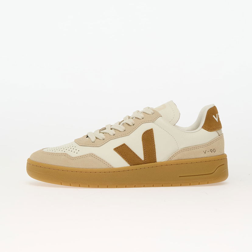 Кецове и обувки Veja V-90 O.T. Pure_Camel_Alm_Natural Бежово | VD2020915B