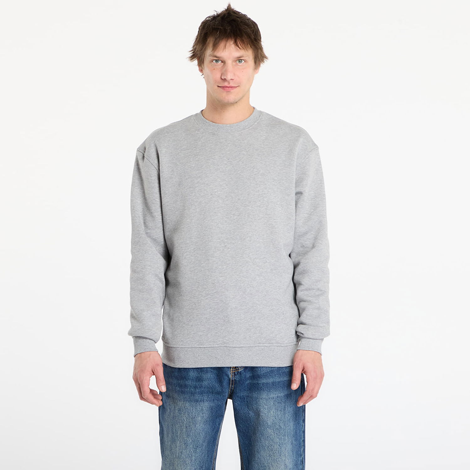 Суитчър Urban Classics Crewneck Sweatshirt Сиво | tb014e, 0