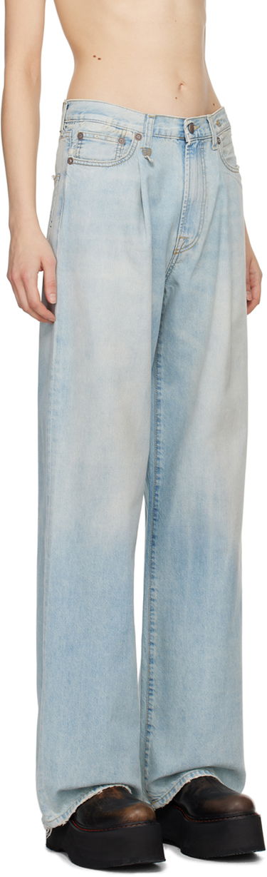 Дънки R13 R13 Damon Pleated Jeans Синьо | R13W3147-897A, 1