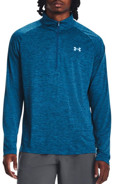 Тениска Under Armour Tech 1/2 Zip Tee Тъмно синьо | 1328495-426, 0