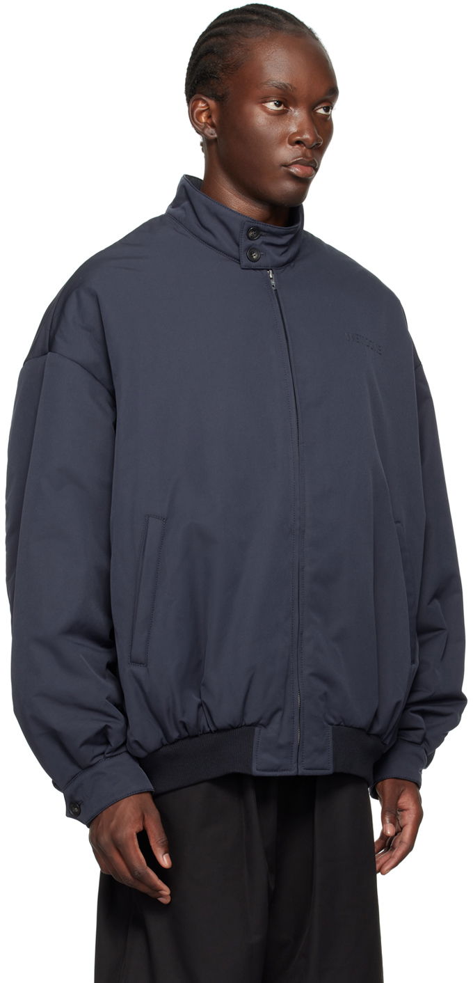 Яке бомбър We11done We11done Harrington  Jacket Синьо | WD-JP2-24-061-M-NV, 1