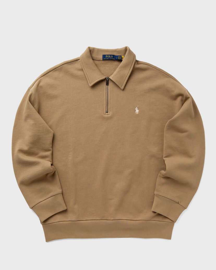 Суитчър Polo by Ralph Lauren Half Zip Sweatshirt Кафяво | 710961601002