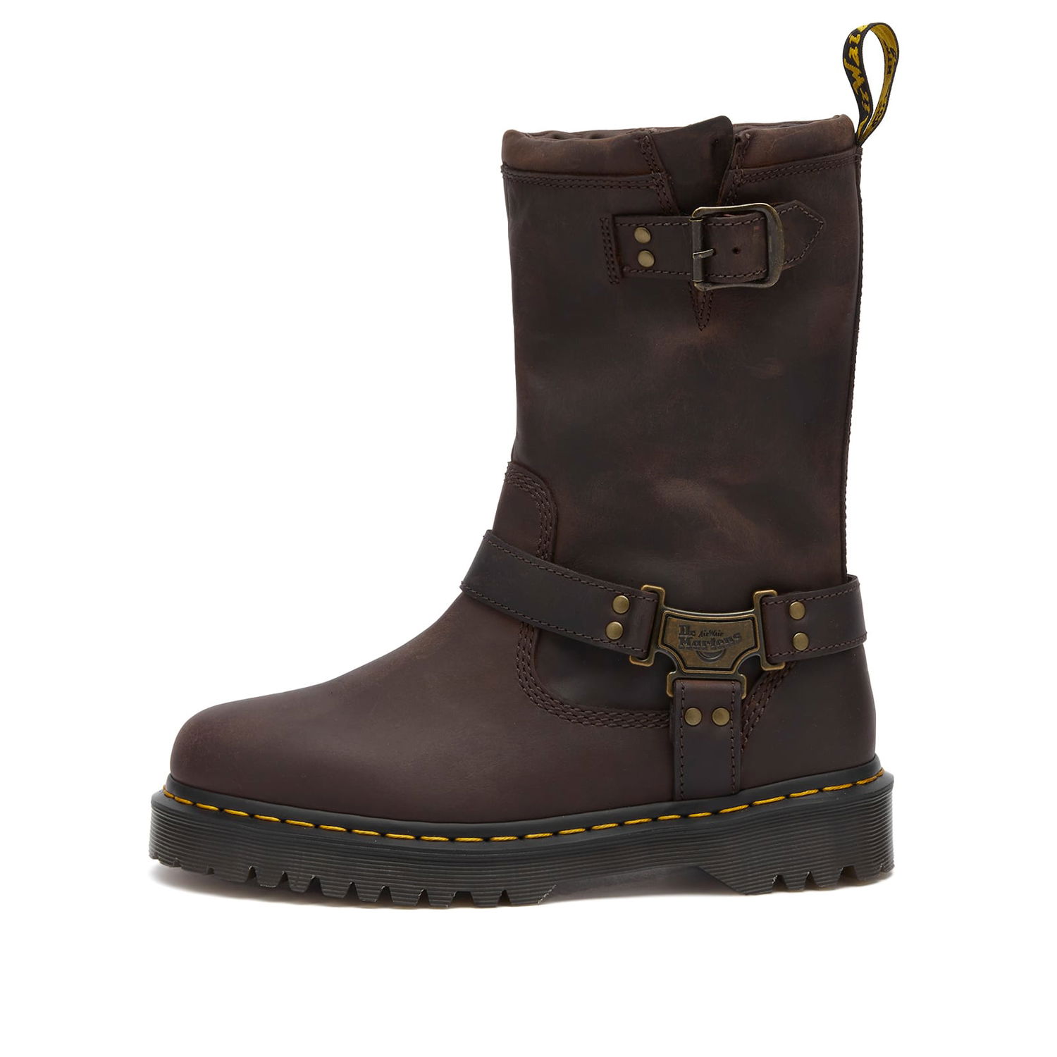 Кецове и обувки Dr. Martens Anistone Hi Pull On Boots Кафяво | 31901201-BRWN, 0