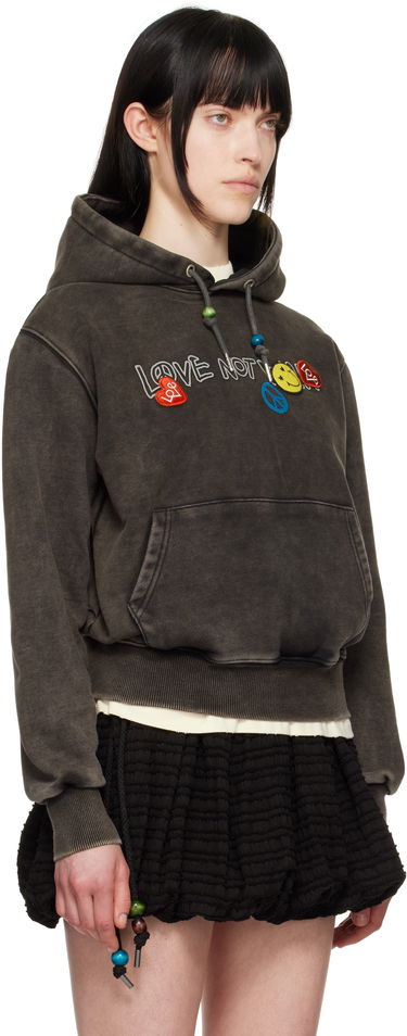 Суитчър Andersson Bell Andersson Bell Dyed 'Love' Hoodie Сиво | atb1253u, 1