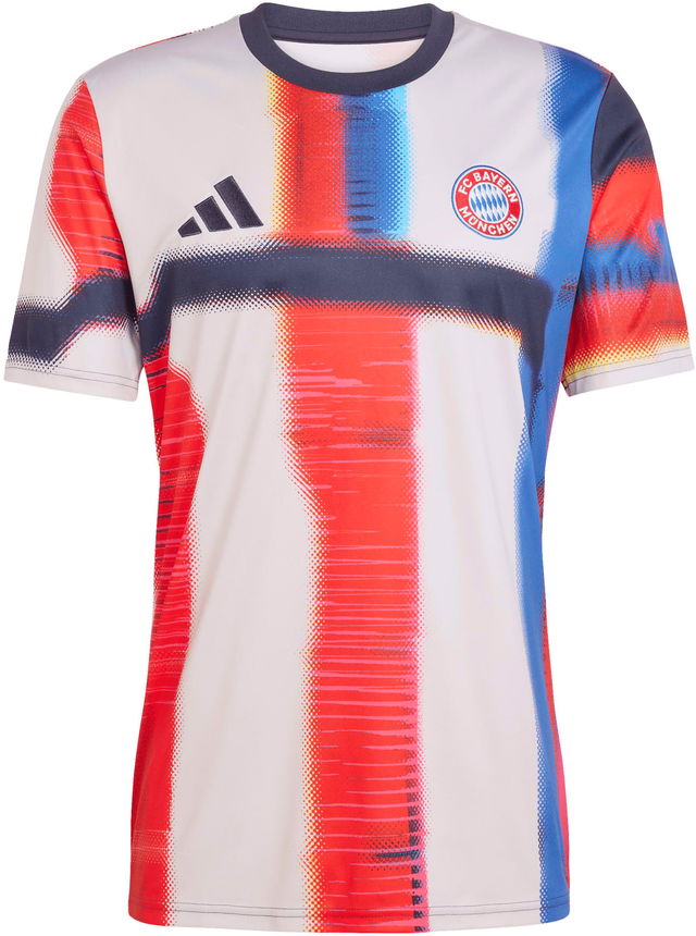 FC Bayern Pre-Match 2025/26 Abstract Graphic T-Shirt