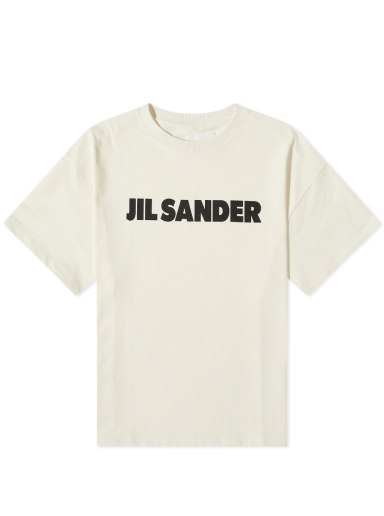 Тениска Jil Sander Logo Tee Бежово | JSMU707045-MU248708-102