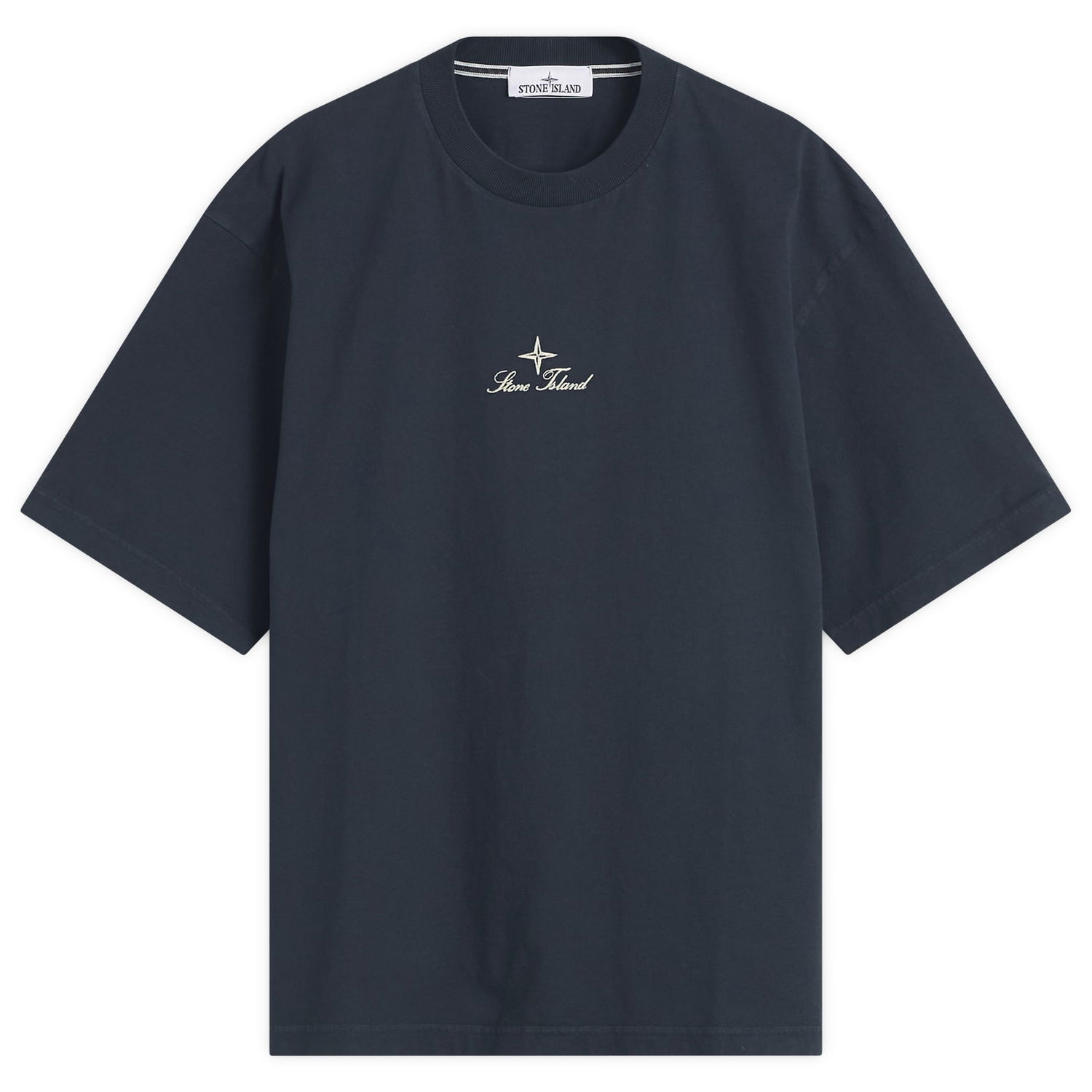 Тениска Stone Island Multiaxial Sashiro Embroidery T-Shirt Тъмно синьо | K2S152100021-V0020, 1
