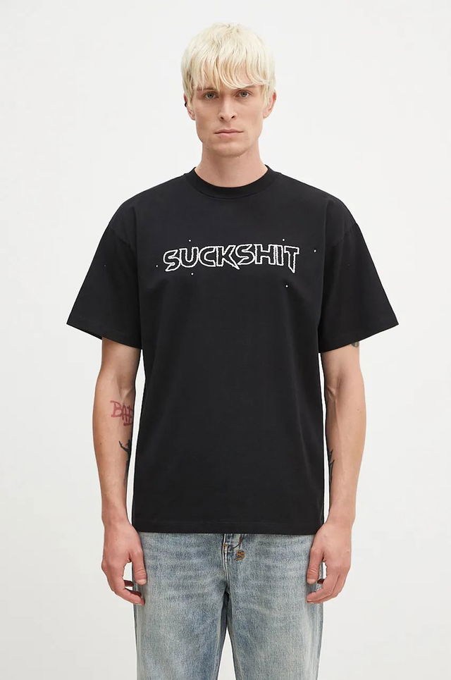 Suckshit T-Shirt With Print