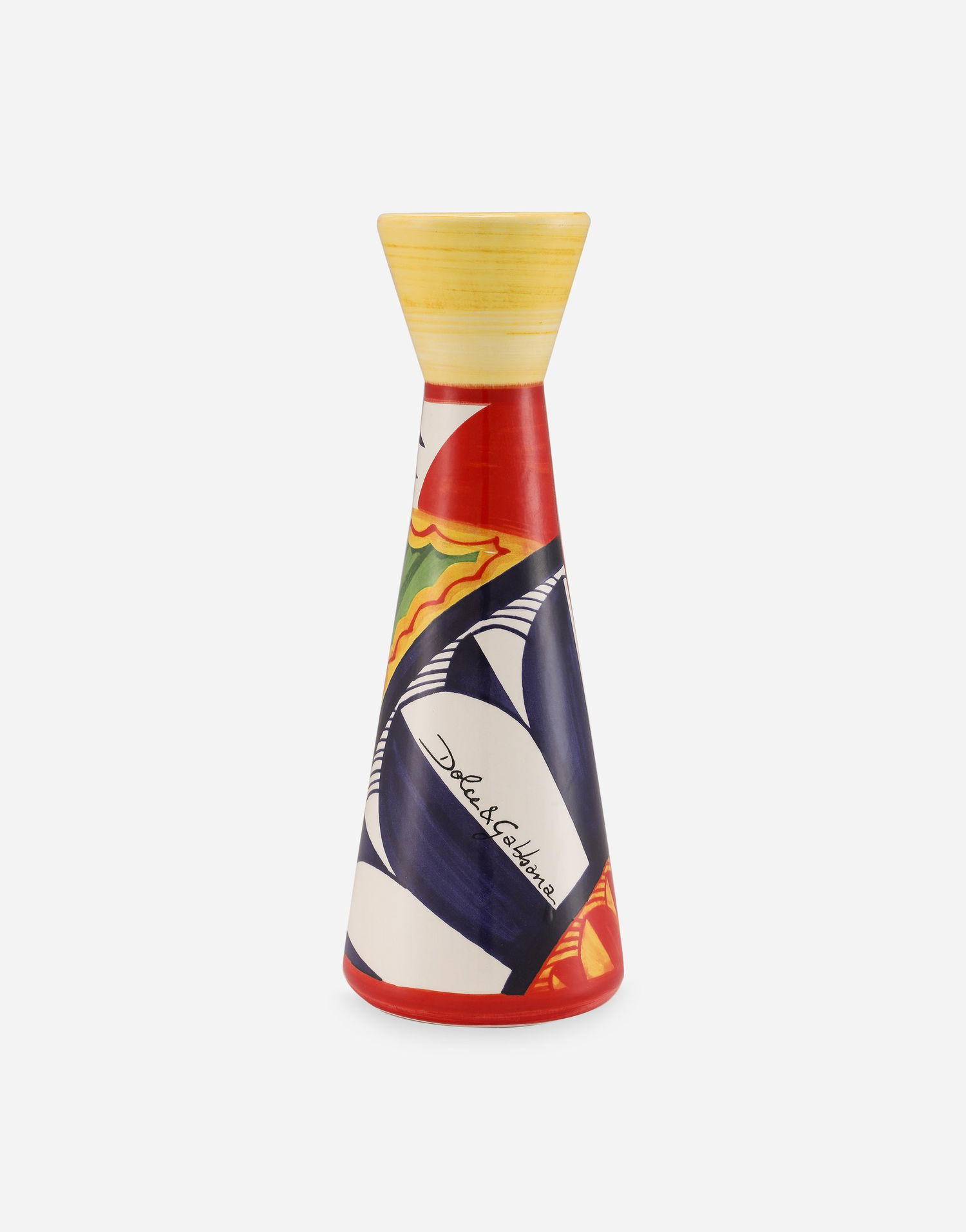Домашен декор Dolce & Gabbana Ceramic Candle Holder Многоцветен | TCC187TCACDUC036, 0