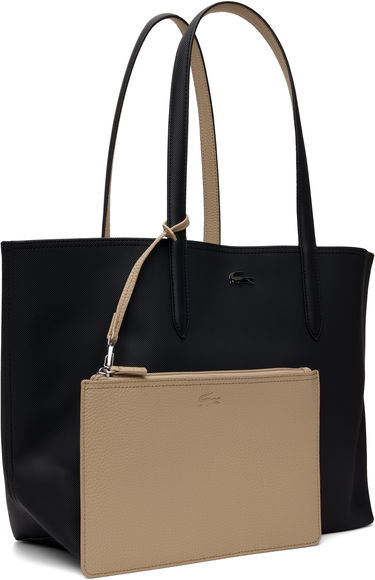 Голяма пазарска чанта Lacoste Lacoste Anna Reversible Tote Черно | NF2142AA_A91, 1