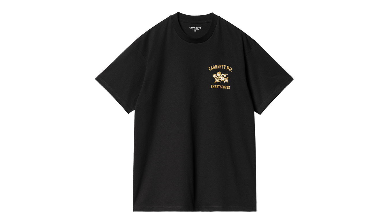 Тениска Carhartt WIP S/S Smart Sports T-Shirt Black Черно | I033121_89_XX, 0