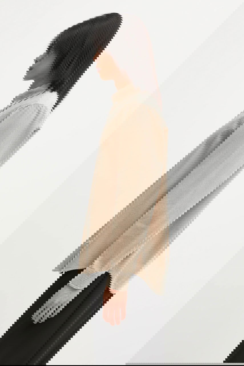 Риза Carhartt WIP Madison Corduroy Long-Sleeve Regular Button-Down Shirt Бежово | I029958.0FGXX, 1