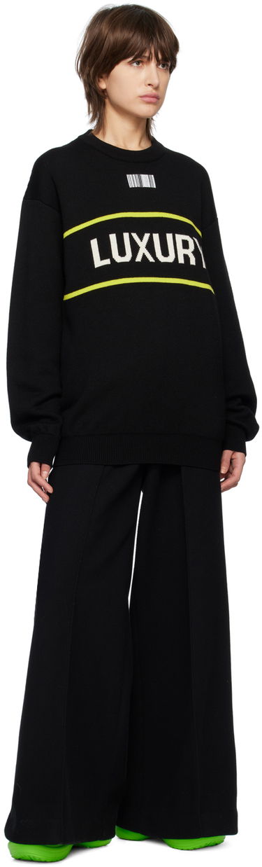 Пуловер VETEMENTS 'Luxury' Sweater Черно | VL16KN320B, 3