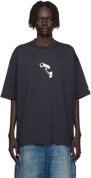 Тениска VETEMENTS VETEMENTS 'CCTV' Oversized T-Shirt Черно | UH76TR440B, 0