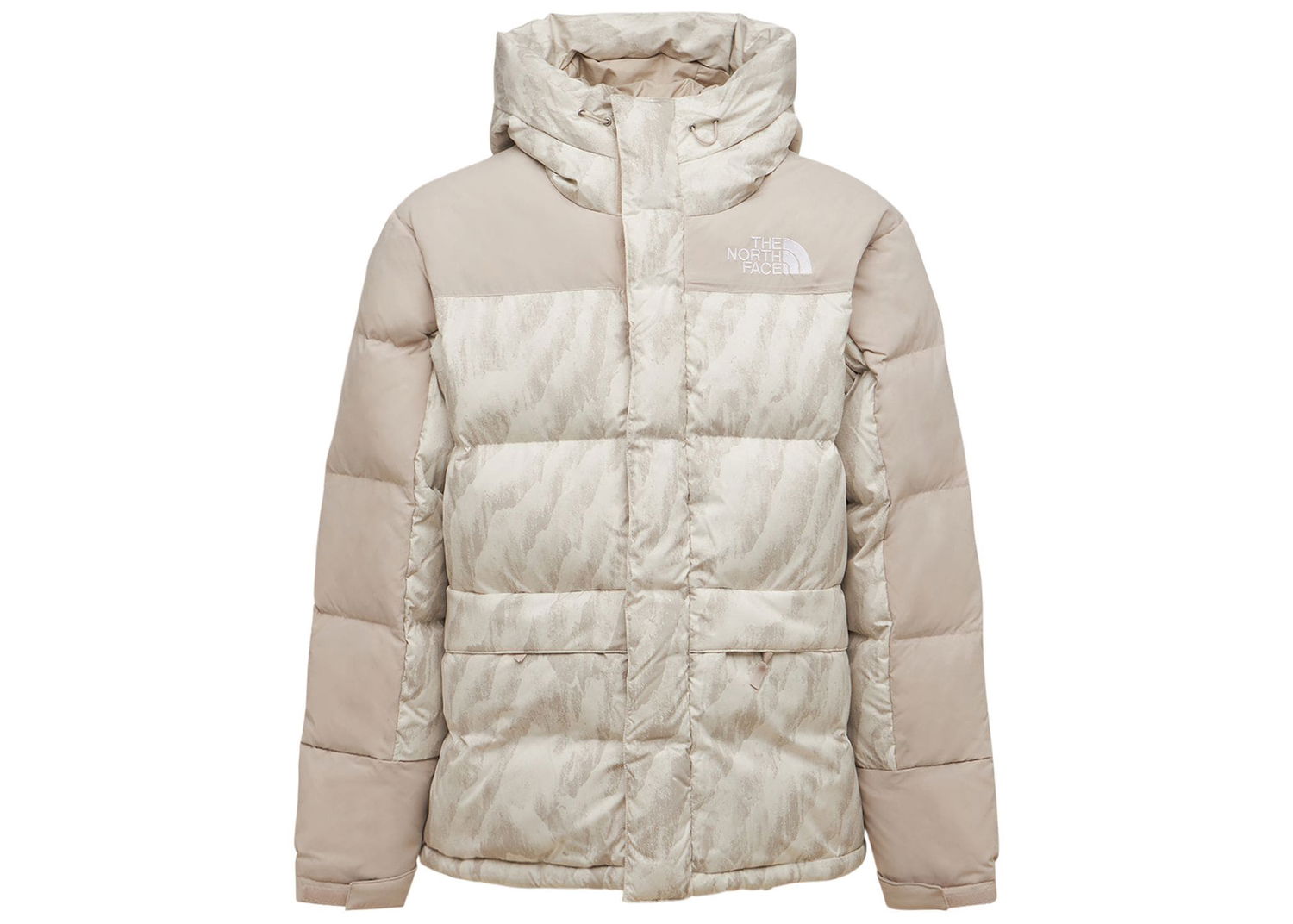 Пухо яке The North Face 1996 Retro Nuptse 550 Fill Silver Grey Wooden Tiger Print Бежово | NF0A5J1J2L0, 0